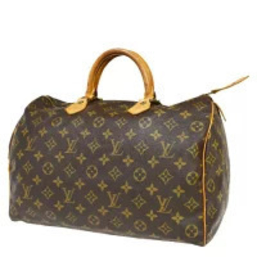Louis Vuitton Speedy Boston Monogram Leather Brown